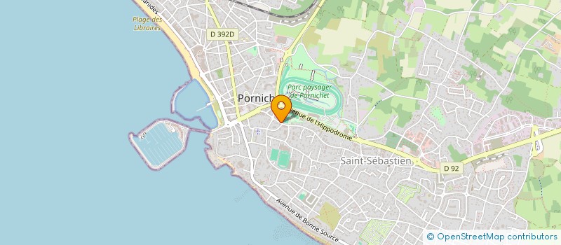 localisation de l'entreprise ARK MANAGEMENT  PORNICHET