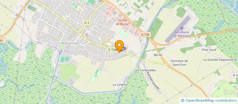 localisation de l'entreprise ARK SOLUTIONS  MARENNES-HIERS-BROUAGE