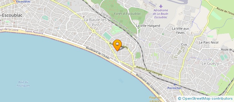 localisation de l'entreprise ARK STUDIO & PARTNERS à LA BAULE-ESCOUBLAC