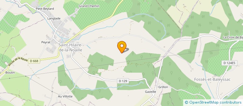 localisation de l'entreprise ARKA  SAINT-HILAIRE-DE-LA-NOAILLE