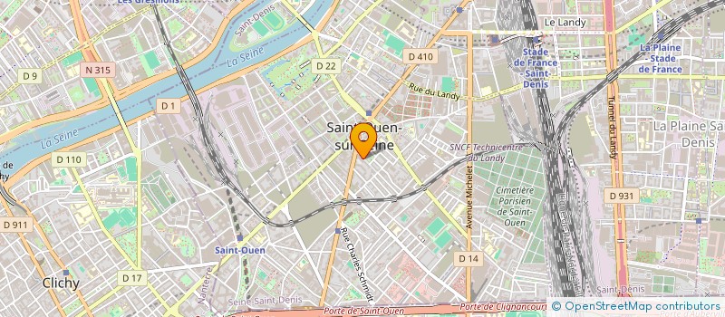 localisation de l'entreprise ARKA OUEST à PARIS