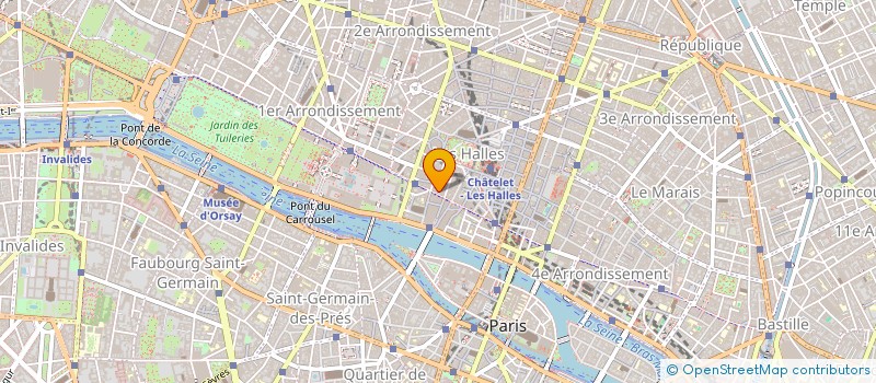 localisation de l'entreprise ARKA SOFTWARE  PARIS