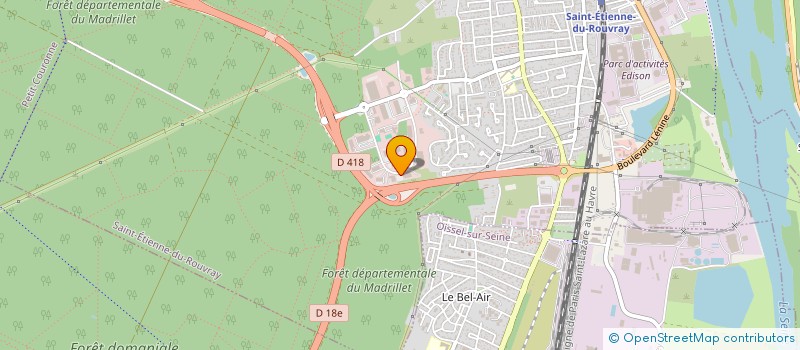 localisation de l'entreprise ARKAD  SAINT-ETIENNE-DU-ROUVRAY