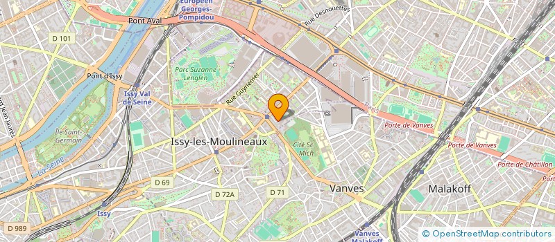 localisation de l'entreprise ARKAD MAITRISE D OEUVRE à ISSY-LES-MOULINEAUX