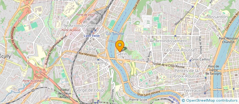 localisation de l'entreprise ARKADE  LYON