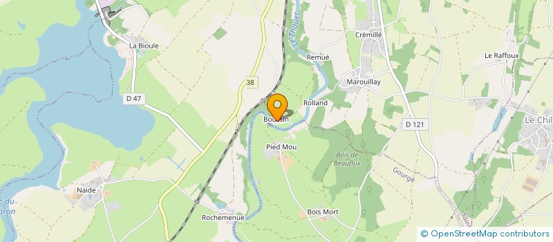 localisation de l'entreprise ARKADIA  SAINT-LOUP-LAMAIRE