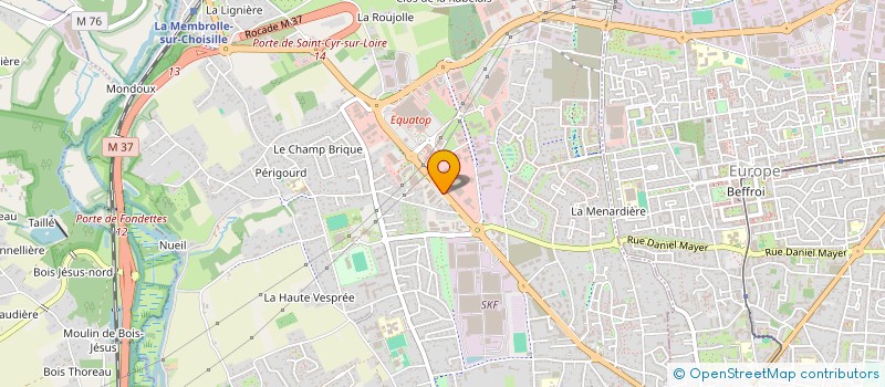 localisation de l'entreprise ARKADIA  SAINT-CYR-SUR-LOIRE