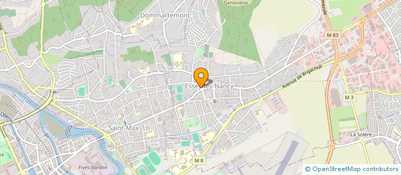 localisation de l'entreprise ARKADO à ESSEY-LES-NANCY