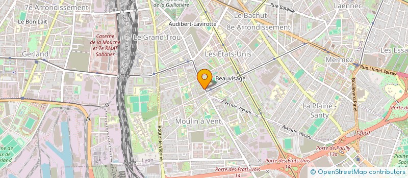 localisation de l'entreprise ARKADY'S  VENISSIEUX