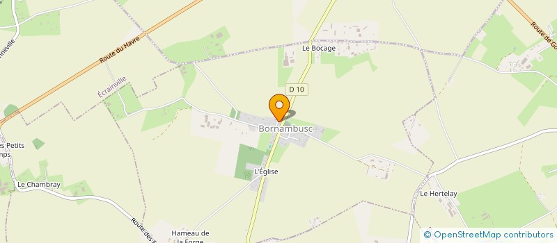 localisation de l'entreprise ARKAFLORO  BORNAMBUSC