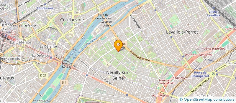 localisation de l'entreprise ARKAHA CAPITAL à NEUILLY-SUR-SEINE