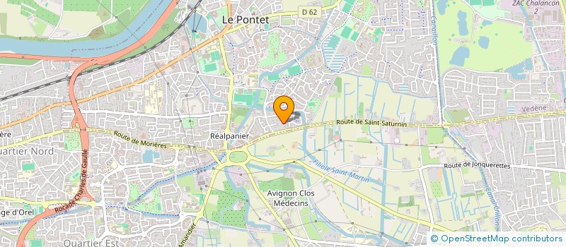 localisation de l'entreprise ARKAIROS INVEST  LE PONTET