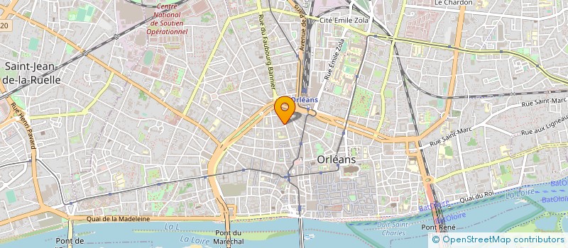 localisation de l'entreprise ARKAL INTERNATIONAL à ORLEANS