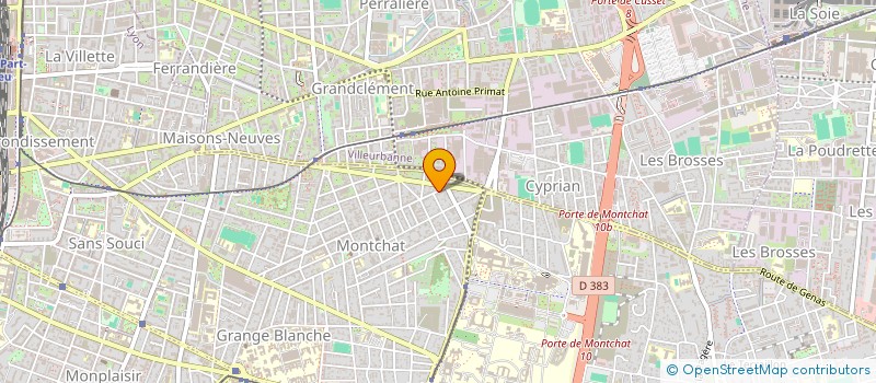 localisation de l'entreprise ARKALY à LYON