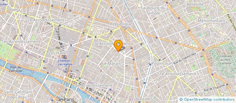 localisation de l'entreprise ARKALY  PARIS