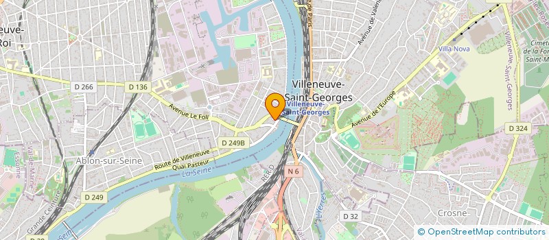 localisation de l'entreprise ARKAM IE  VILLENEUVE-LE-ROI