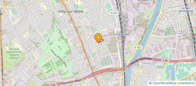 localisation de l'entreprise ARKAMA CONSULTING SERVICES à VITRY-SUR-SEINE