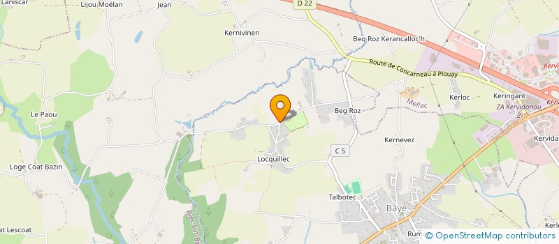 localisation de l'entreprise ARKAN  BAYE