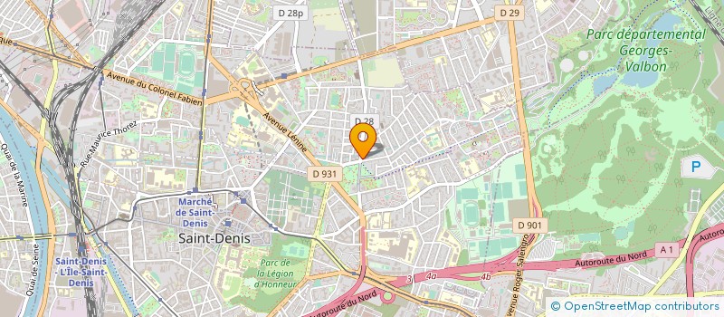 localisation de l'entreprise ARKANIS & AKENKO à SAINT-DENIS