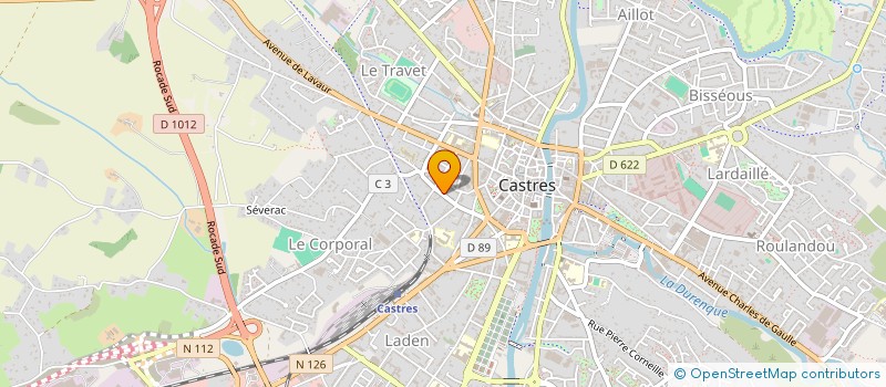 localisation de l'entreprise ARKAOS IMAGE  CASTRES