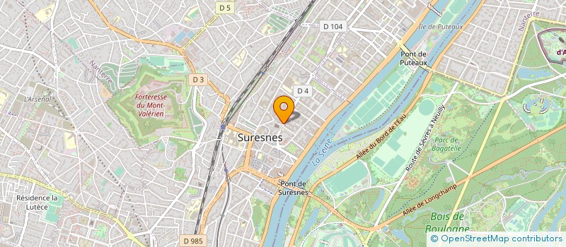 localisation de l'entreprise ARKAUS CONSULTING à SURESNES