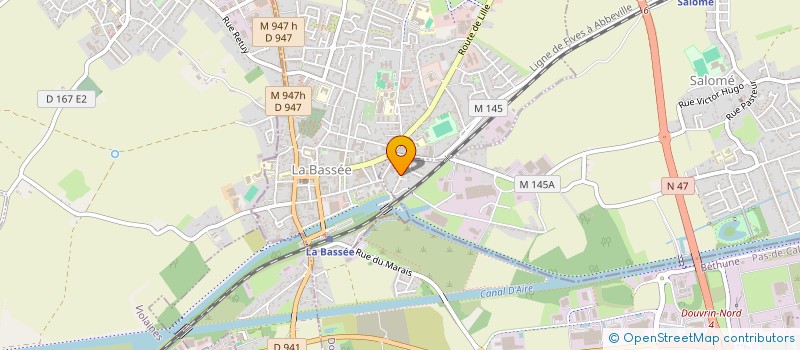 localisation de l'entreprise ARKEA GESTION  SALOME