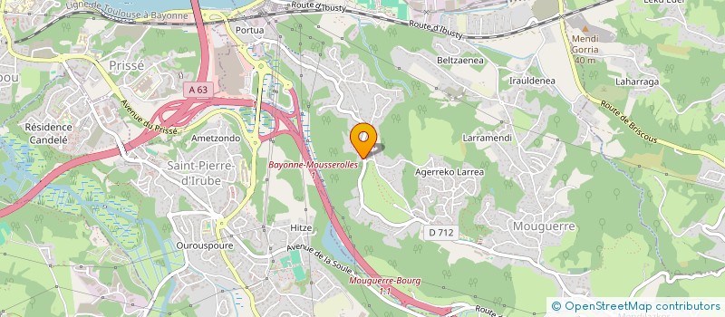 localisation de l'entreprise ARKEBAT IMMO  MOUGUERRE