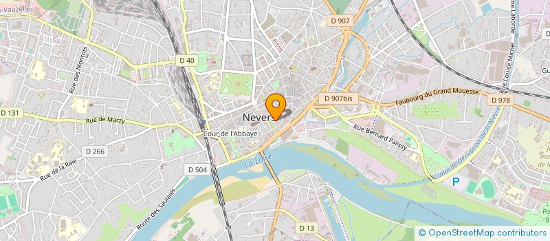 localisation de l'entreprise ARKEDIF à NEVERS