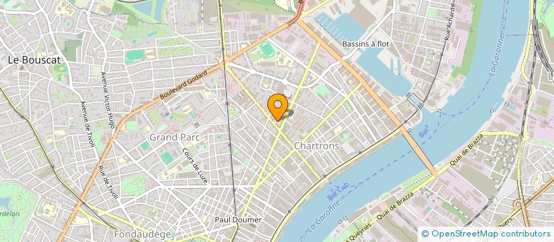 localisation de l'entreprise ARKELAB à BORDEAUX