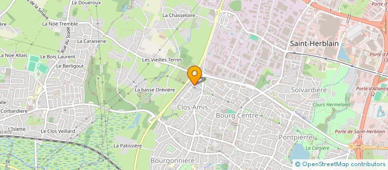 localisation de l'entreprise ARKELIA à SAINT-HERBLAIN