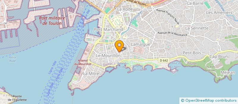 localisation de l'entreprise ARKELIUM STUDIO  TOULON