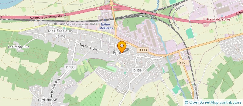 localisation de l'entreprise ARKELOG  AUBERGENVILLE