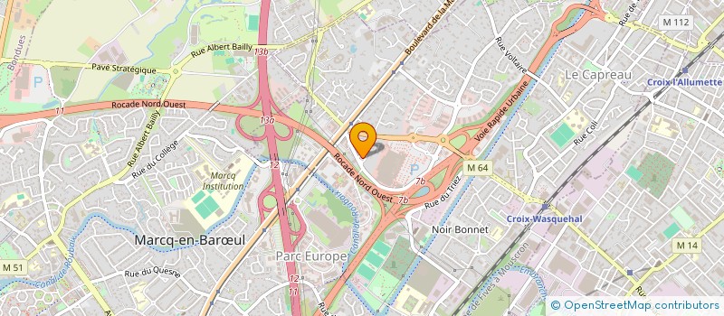 localisation de l'entreprise ARKEM ONE CONSULTING à WASQUEHAL