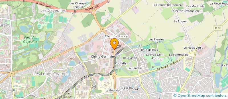 localisation de l'entreprise ARKEMIS 2I  CESSON-SEVIGNE