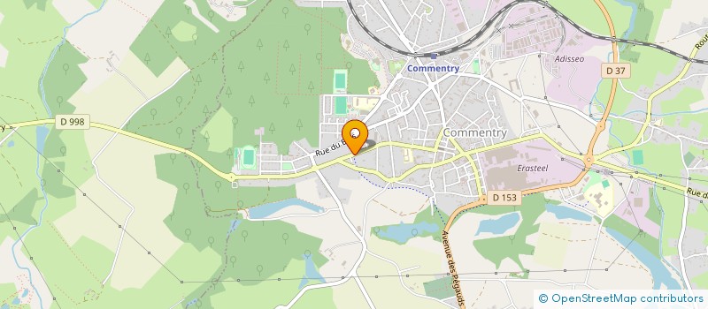 localisation de l'entreprise ARKENCIEL  MONTMARAULT