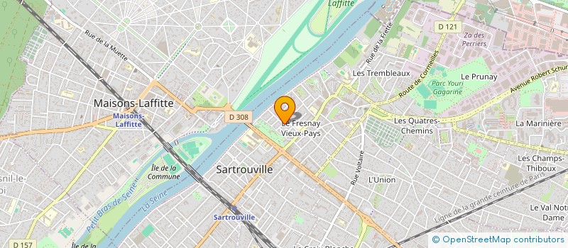 localisation de l'entreprise ARKENYS  SARTROUVILLE