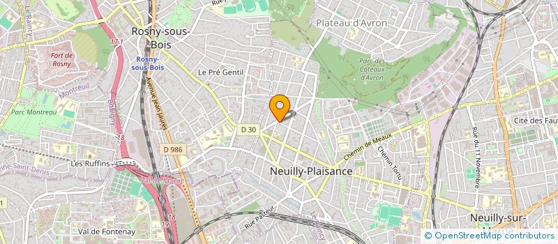 localisation de l'entreprise ARKEO BAT à NEUILLY-PLAISANCE
