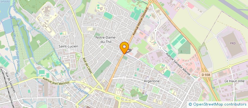 localisation de l'entreprise ARKERION  BEAUVAIS