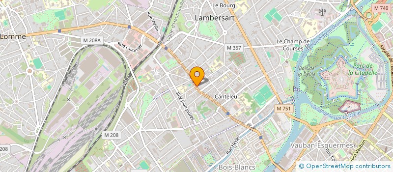 localisation de l'entreprise ARKETHIK VIEUX-LILLE à LAMBERSART