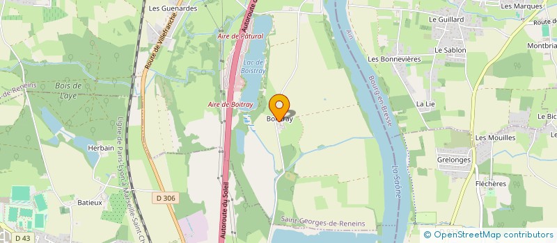 localisation de l'entreprise ARKETI & CO  MONTMERLE-SUR-SAONE