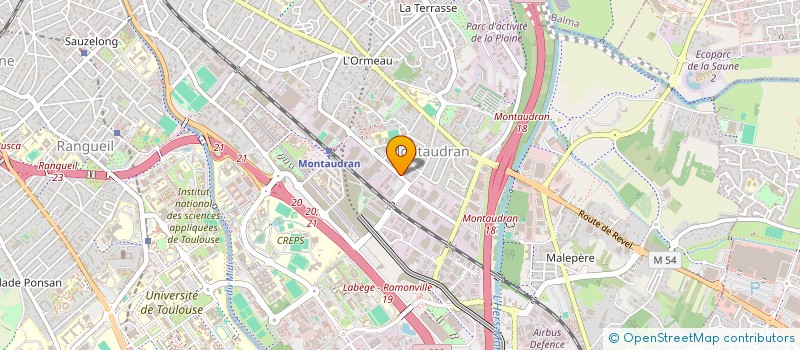 localisation de l'entreprise ARKETIP COURTAGE  TOULOUSE