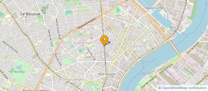 localisation de l'entreprise ARKETYP à BORDEAUX