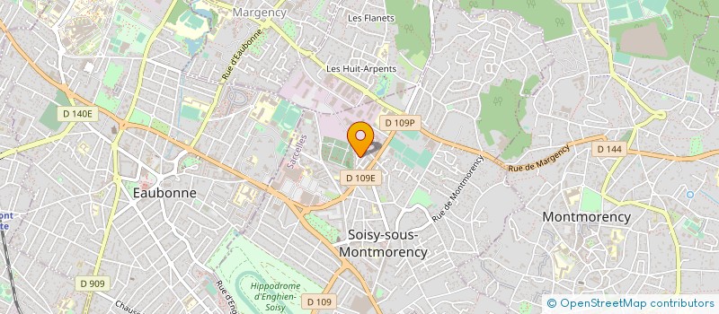 localisation de l'entreprise ARKETYPE MUSIC  SOISY-SOUS-MONTMORENCY