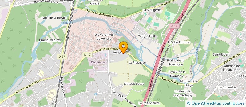 localisation de l'entreprise ARKEYO  MONTS