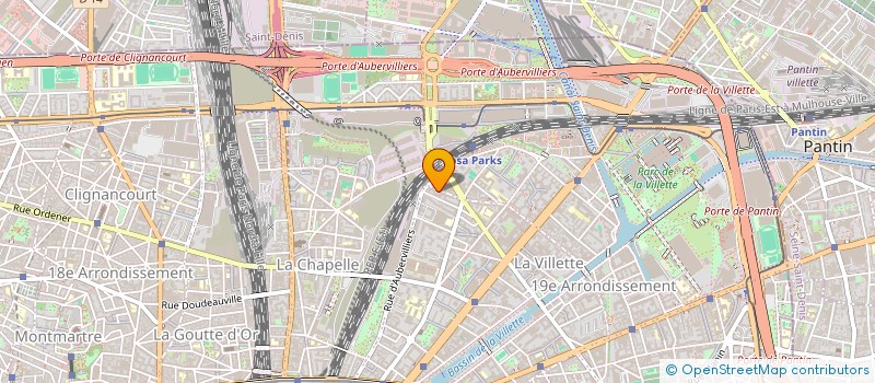 localisation de l'entreprise ARKF  PARIS