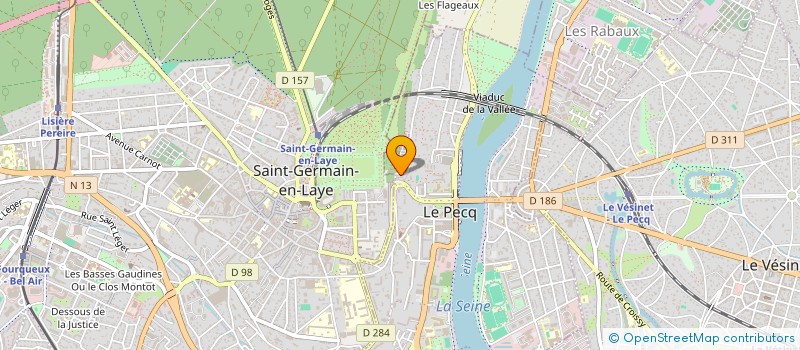 localisation de l'entreprise ARKHAIA  LE PECQ