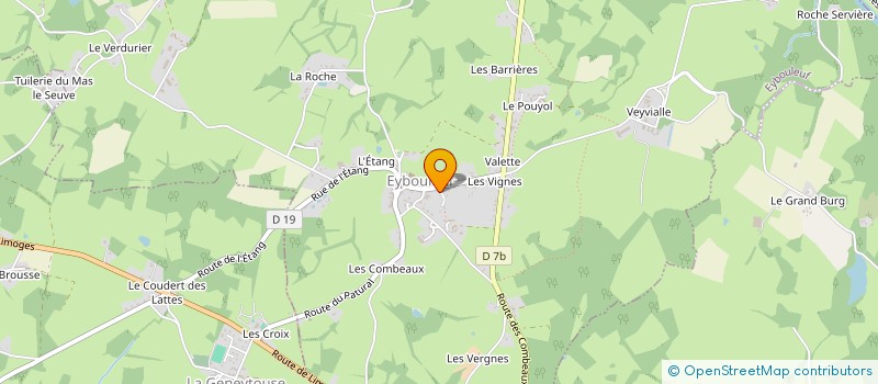 localisation de l'entreprise ARKHE HOLDING à EYBOULEUF