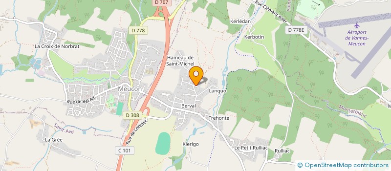 localisation de l'entreprise ARKHESYS HOLDING  SAINT-AVE