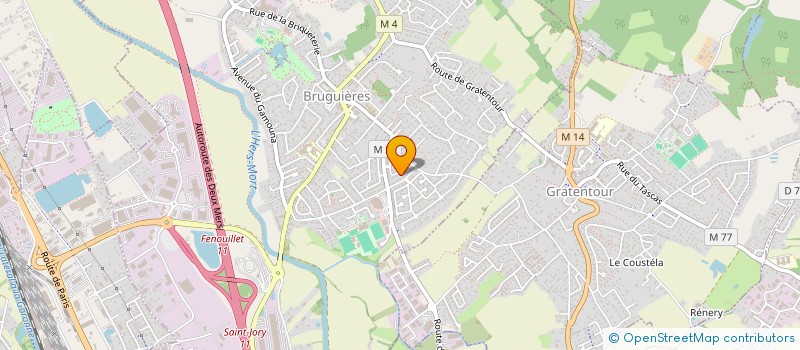 localisation de l'entreprise ARKHOS  FENOUILLET