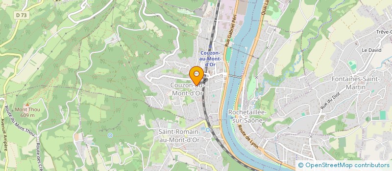 localisation de l'entreprise ARKIBOS  COUZON-AU-MONT-D'OR